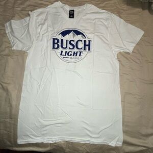 Busch Light T-shirt Size Large